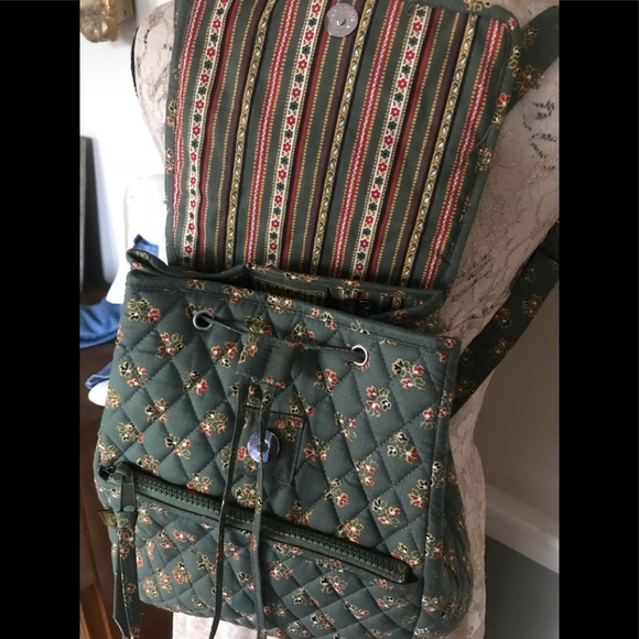 Maggi B Quilted Floral Backpack - Picture 9 of 9